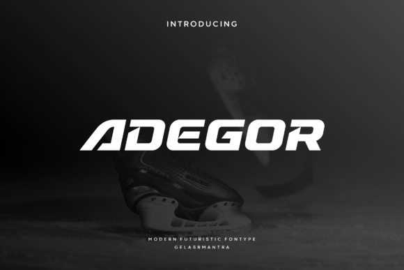 Adegor: The Fast and Dynamic Typeface for Modern Design