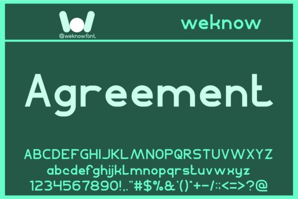 Agreement: The Clean Display Font for Bold, Modern Brands