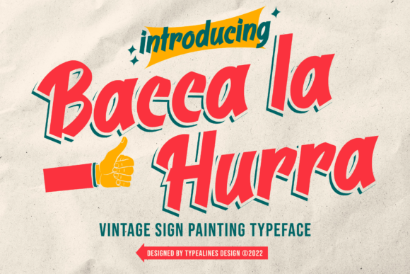 Bacca La Hurra: A Bold Choice for Vintage-Modern Designs