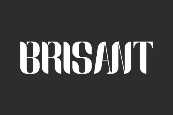 Brisant: The Modern Display Typeface with Attitude