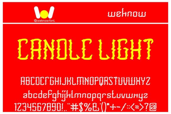 Candle Light: The Display Font for Memorable Branding