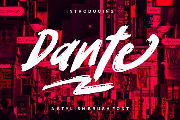 Dante: A Display Font with a Raw, Modern Edge