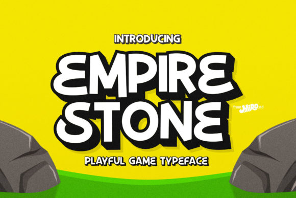 Empire Stone: A Playful Display Font for Modern Creators