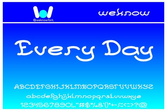 Every Day: A Fresh Take on Modern Display Typography