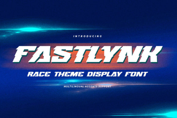 Fastlynk: The Bold Display Font for Impactful Design