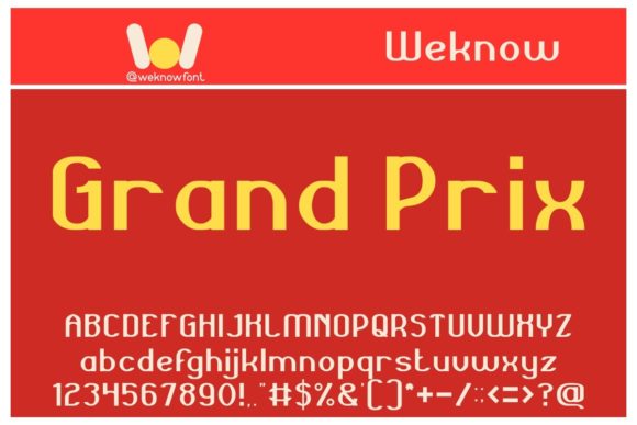 Grand Prix: The Display Font That Commands Attention