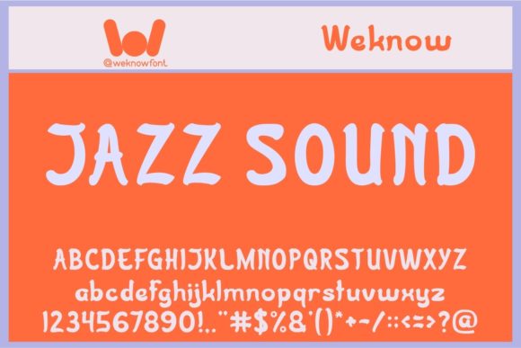Jazz Sound: The Display Font That Captures Rhythm