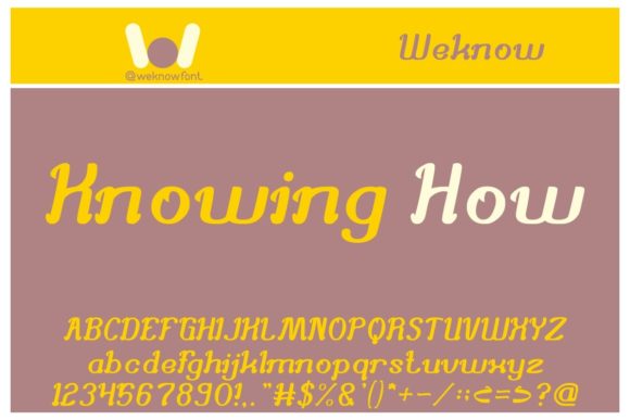Knowing How: The Expressive Font for Bold Branding