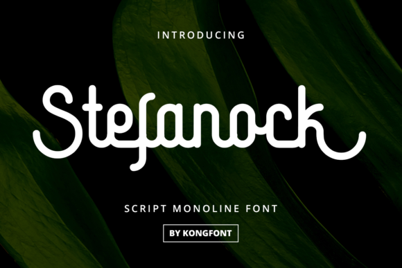 Stefanock: The Display Font That Balances Fun and Function