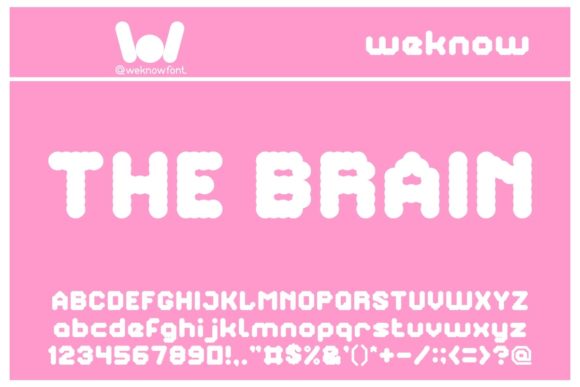 The Brain: A Display Font for Bold, Modern Design